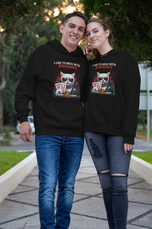 Skull Poker Hoodie - "I Like To Mess With Everyone"