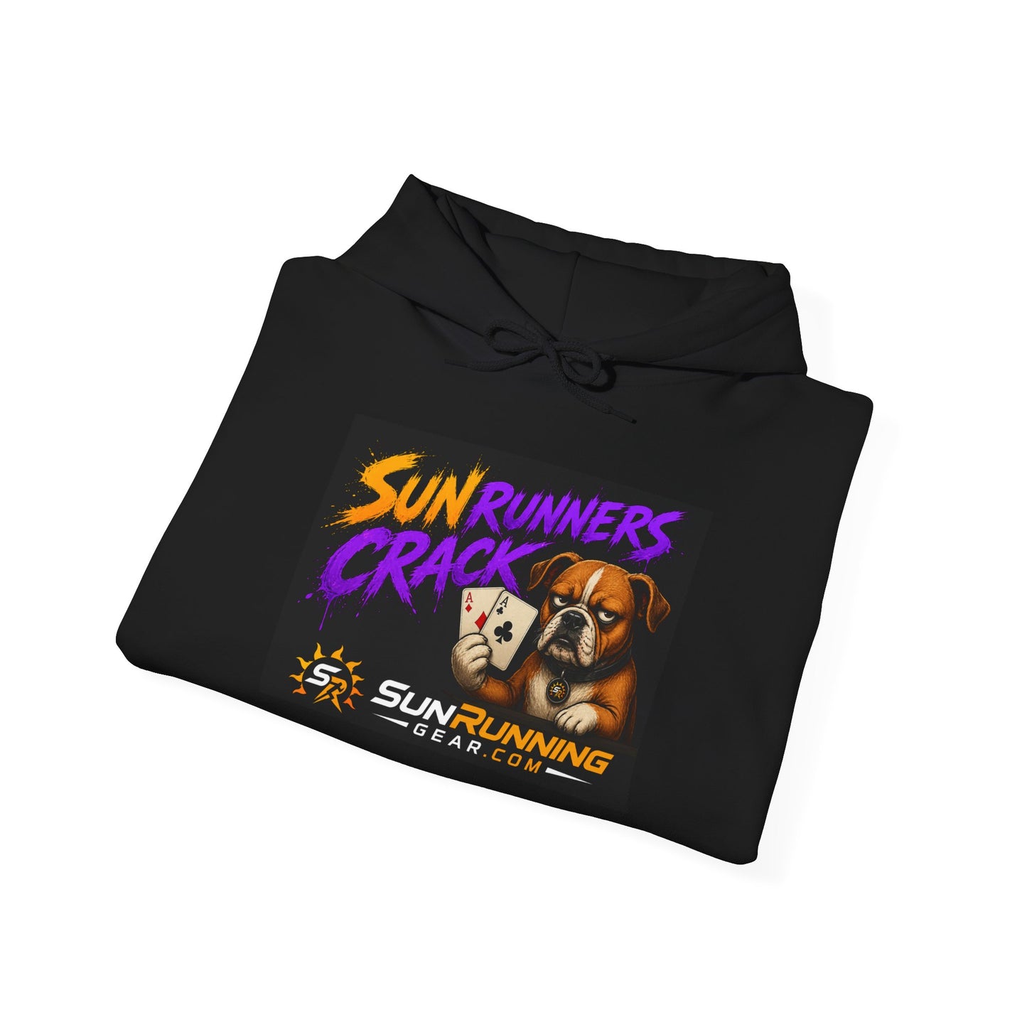 Hoodie — "SunRunners Crack" Retro Racing Logo Pullover