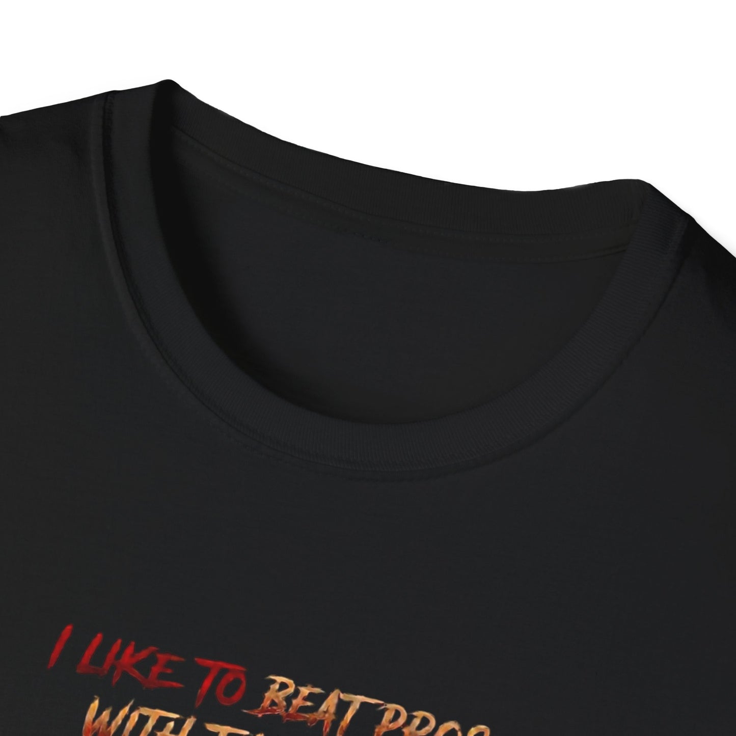Poker Donkey T-Shirt - "I Like to Beat People With This Hand" Novelty Graphic Tee