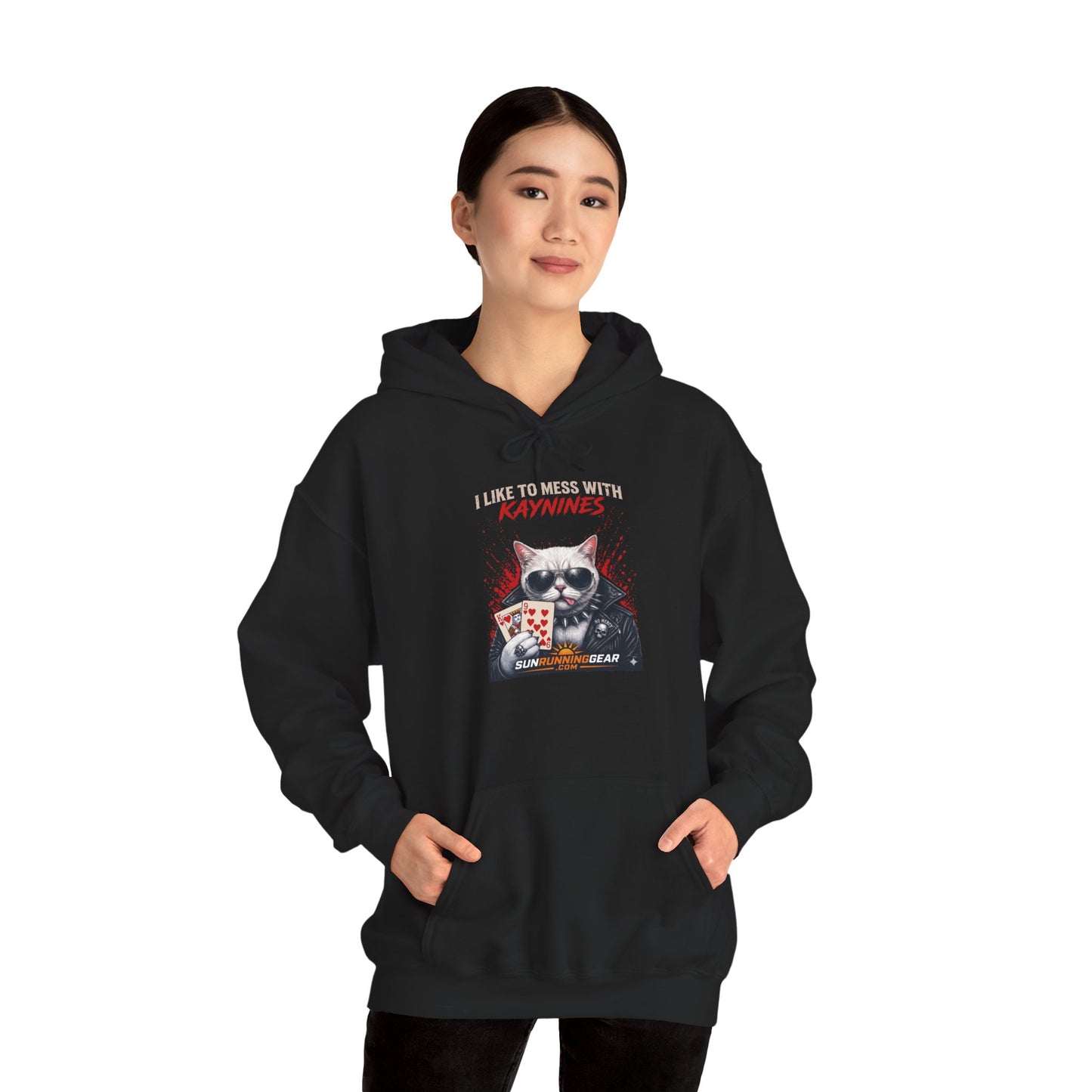 Skull Poker Hoodie - "I Like To Mess With Everyone"
