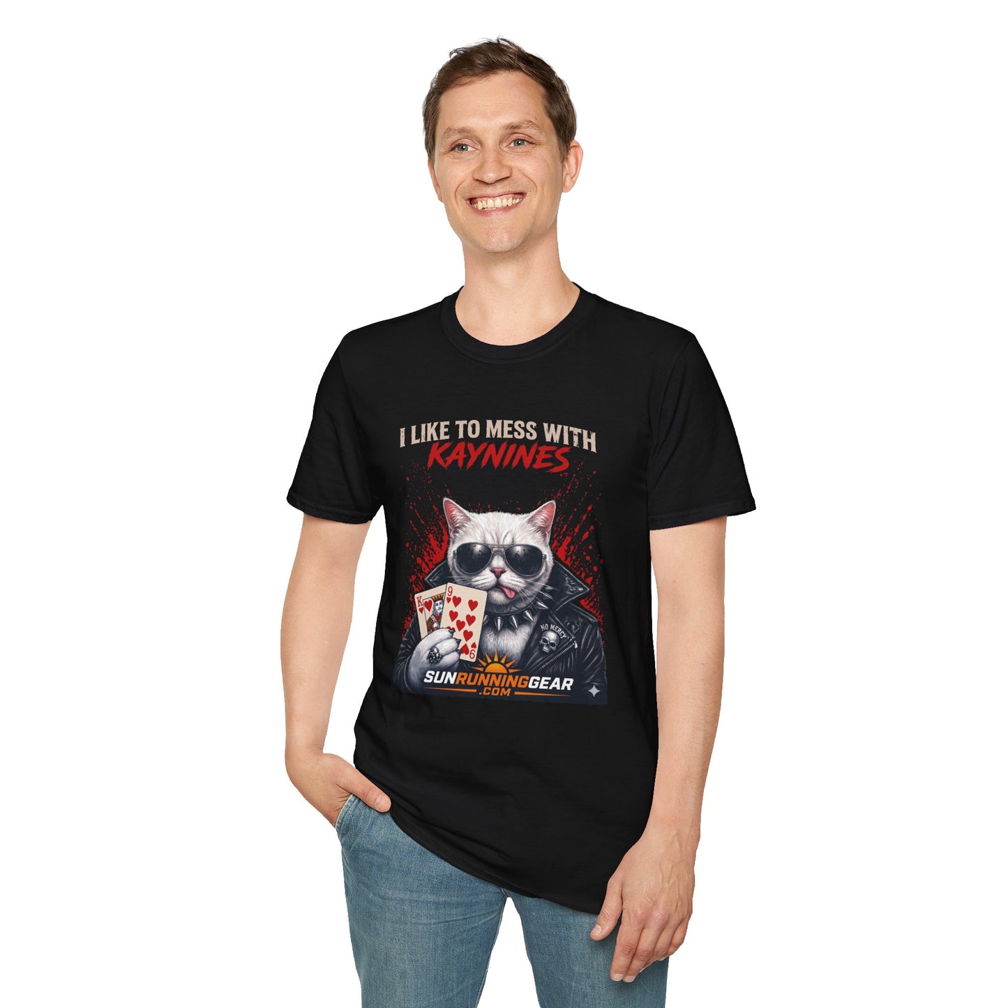 I Like to Mess With Kaynines Cat Graphic T-Shirt