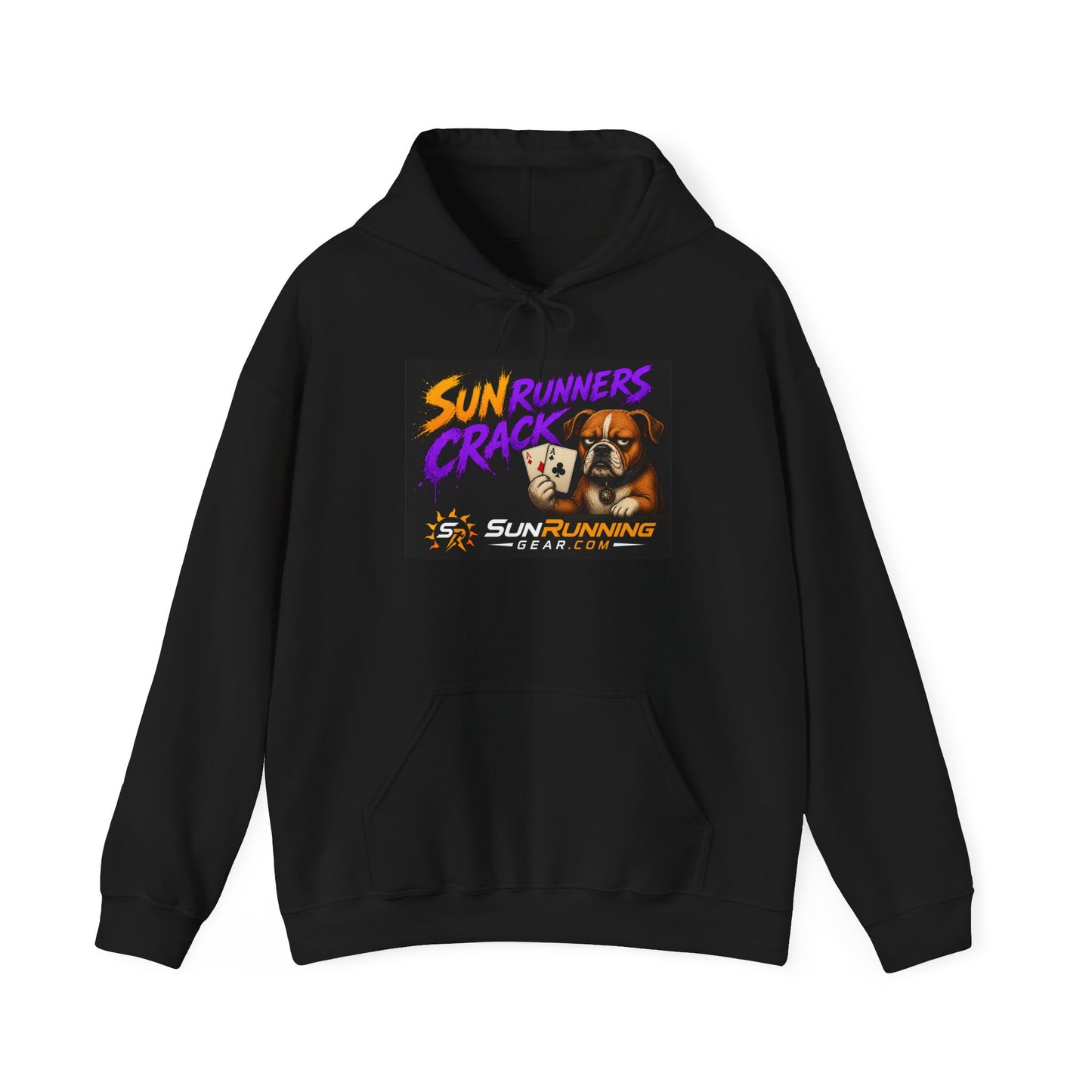 Hoodie — "SunRunners Crack" Retro Racing Logo Pullover