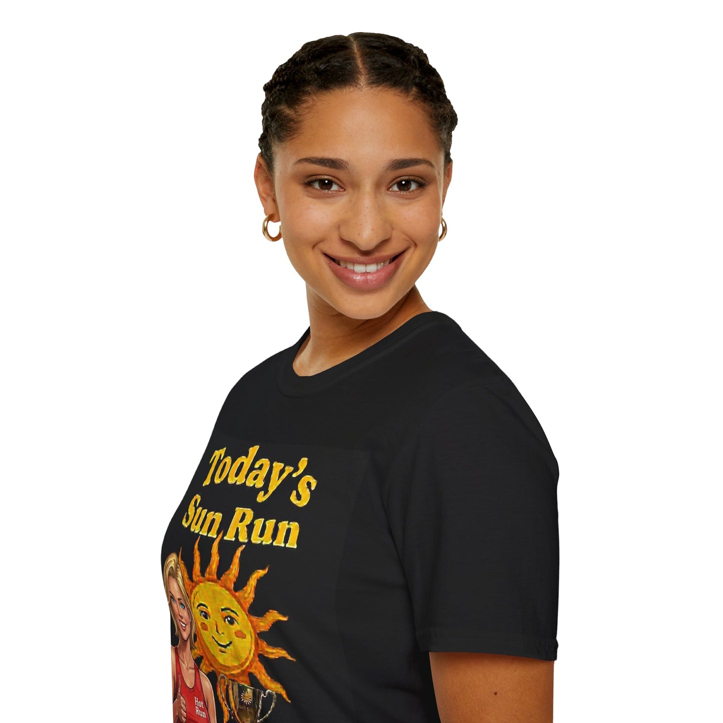 Sun Running Poker T-Shirt – Running Hot Graphic Tee | Poker Player Gift | Heater Mode Shirt