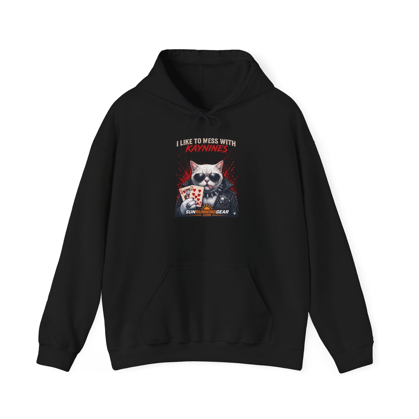 Skull Poker Hoodie - "I Like To Mess With Everyone"