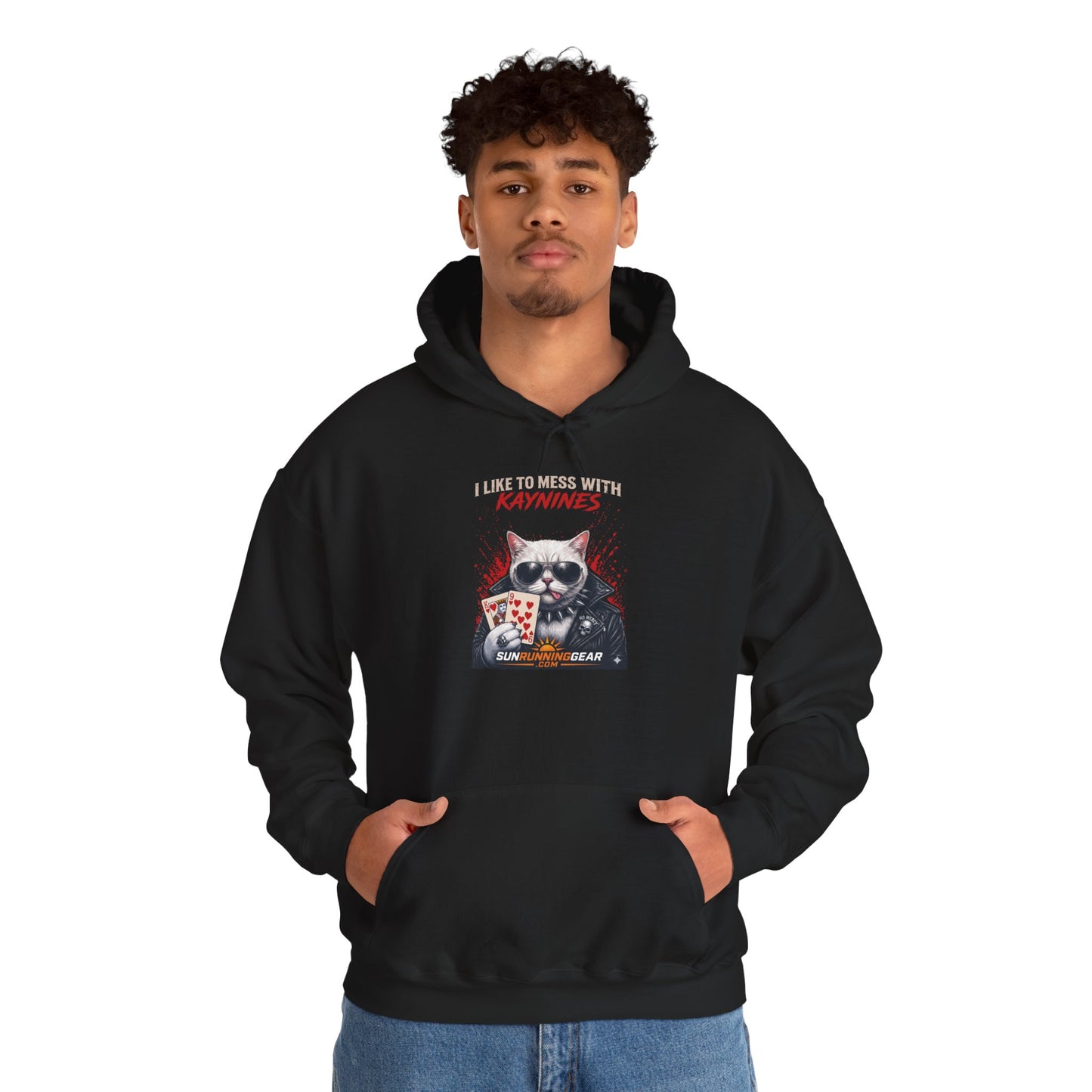 Skull Poker Hoodie - "I Like To Mess With Everyone"