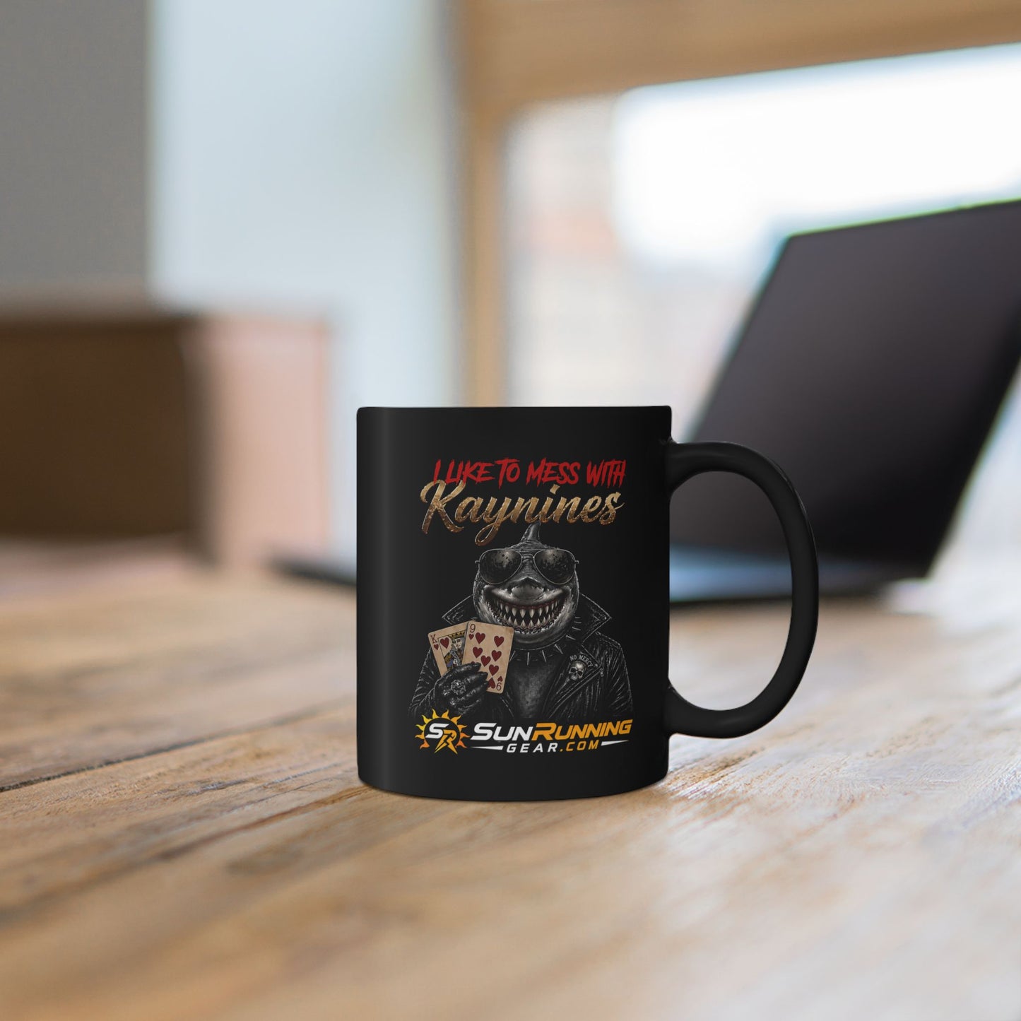 Black Coffee Mug