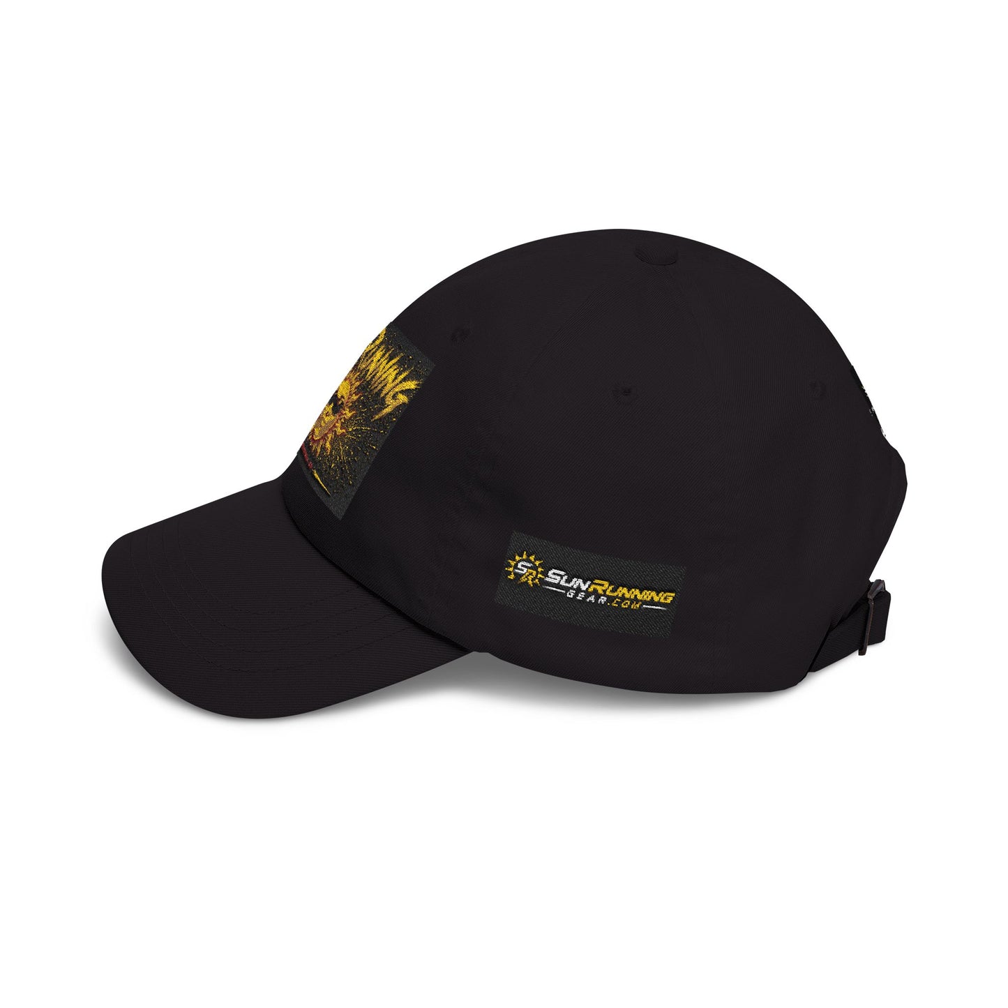 Sun Running Dad Cap — Vintage Smiling Sun Baseball Hat