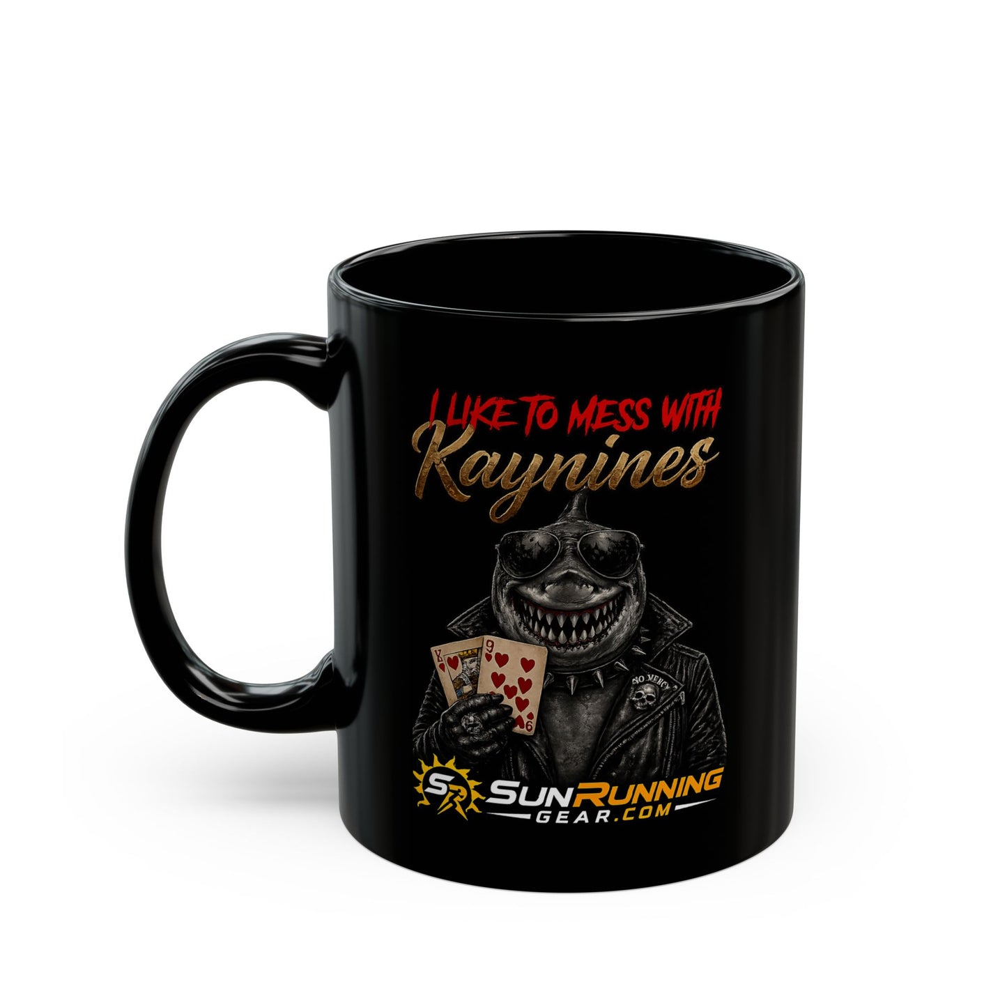 Black Coffee Mug