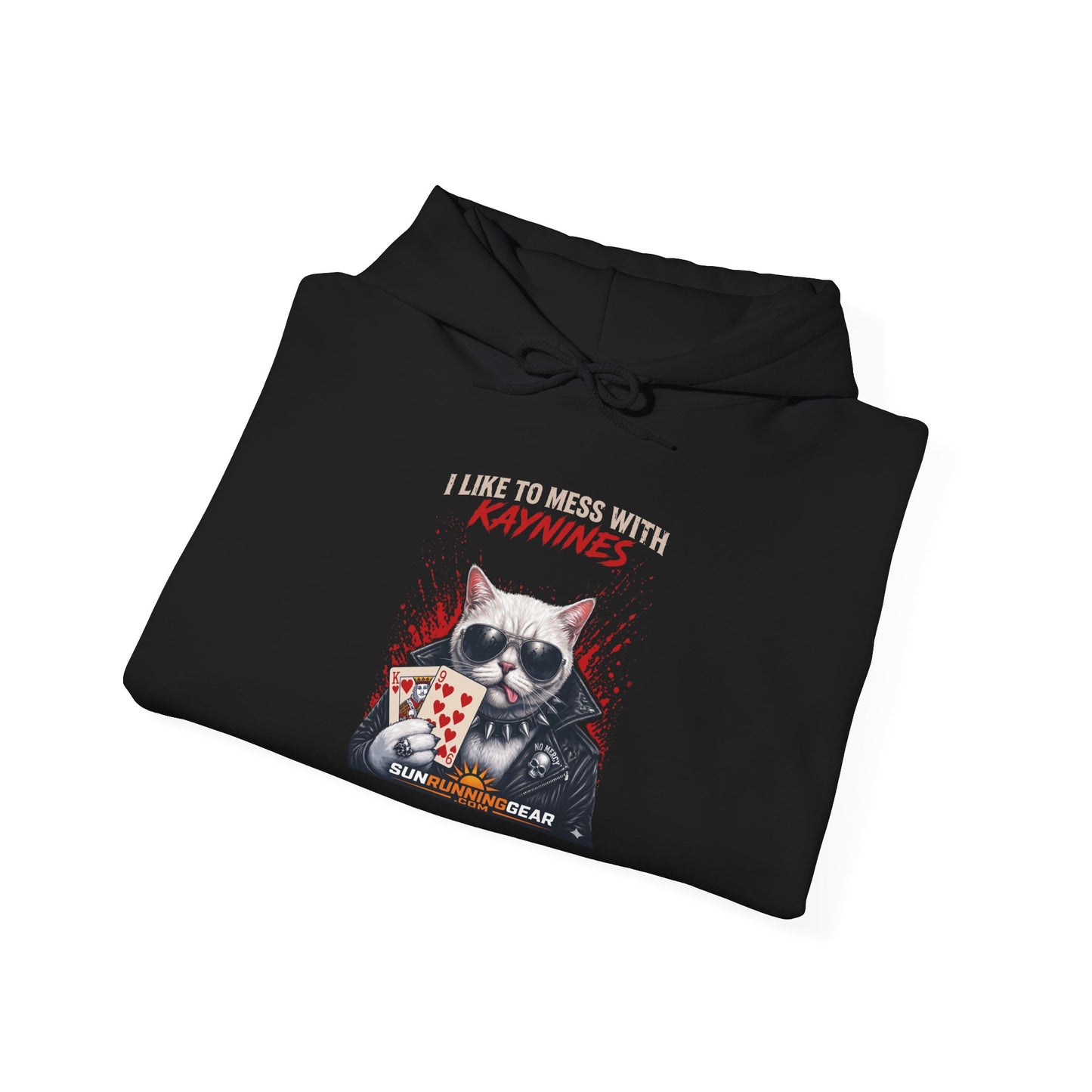 Skull Poker Hoodie - "I Like To Mess With Everyone"