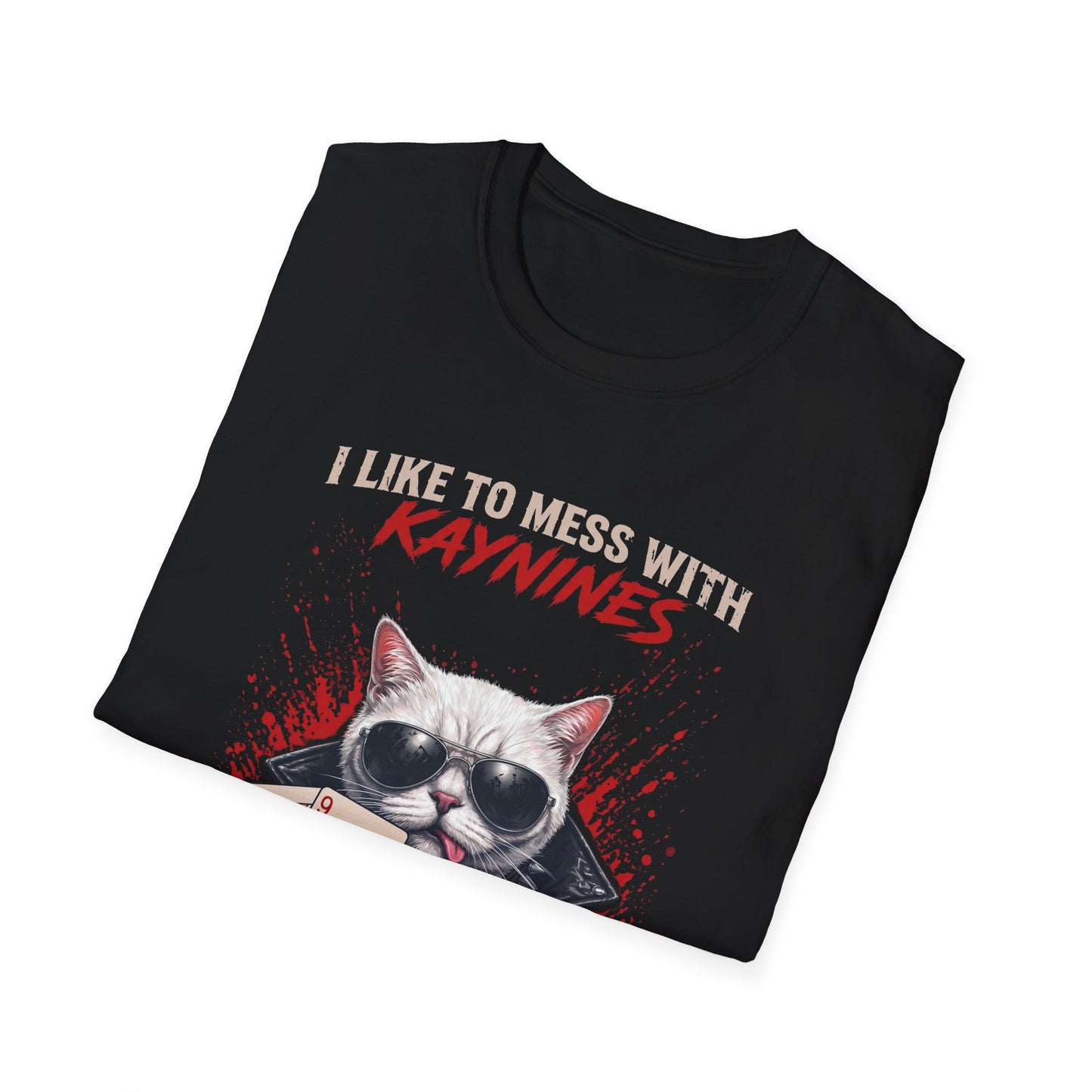 I Like to Mess With Kaynines Cat Graphic T-Shirt